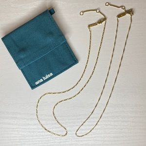 Ana Luisa ‘Heritage’ Gold Chains Set ✨